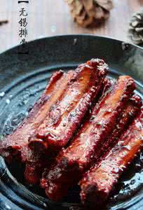 无锡排骨的做法 省油版的无锡排骨