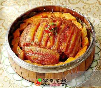 小米蒸肉的家常做法 家常菜谱 南瓜小米蒸肉 家常菜谱
