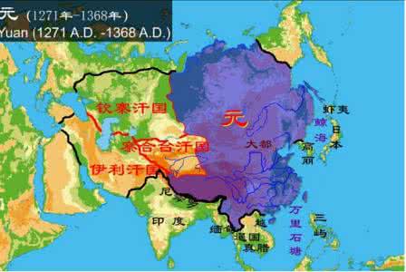 蒙古帝国最大时版图 历史之谜：蒙古帝国时期版图面积究竟有多大？