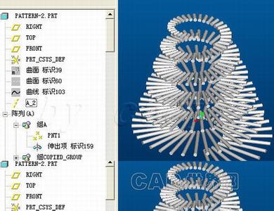 proe2001阵列 Pro/E 2001下一个阵列的技巧