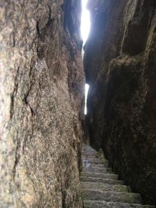 黄山一线天 死人 黄山一线天