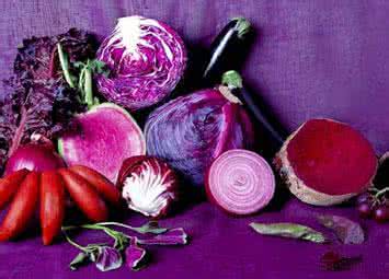 紫色的蔬菜 紫色蔬菜建起你的健康防卫线
