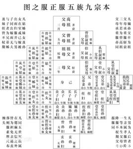五服制度 “五服”制度