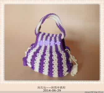 西瓜皮简单的切花教程 如意西瓜包----附简单教程