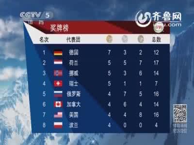 索契冬奥会奖牌榜 2010冬奥会奖牌榜 索契冬奥会奖牌榜最终盘点：俄罗斯笑到最后 德国成最大输家_2010冬奥会奖牌榜