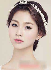 优雅新娘发型 韩式新娘优雅发型