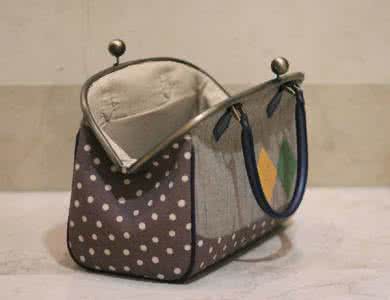 拼布口金包 壶形拼布口金包实例教程