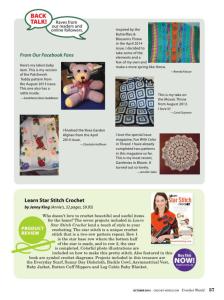 cad2014 Crochet World  October 2014