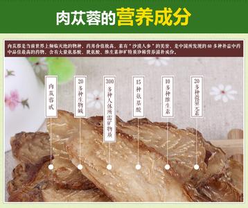 肉苁蓉的功效与作用 肉苁蓉的功效与作用及食用方法 肉苁蓉的功效作用及食用方法