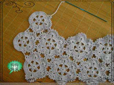 毛衣方块编织花样图解 【转载】两款方块花衣（可一线连）