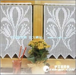 手工钩针编织窗帘图解 【钩针】21款手钩窗帘(带图解)