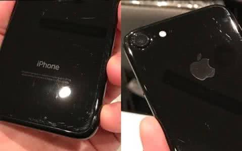 苹果7plus亮黑色掉漆 亮黑色iPhone7掉漆怎么办