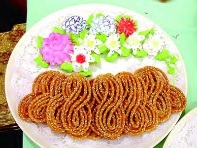 馓子麻花 脆麻花、馓子麻花和焦圈