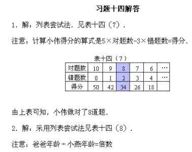 二年级奥数数字游戏 二年级奥数错中求解析 二年级奥数 怎样拆分数字(有答案解析)