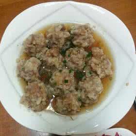 马蹄肉丸汤的做法 马蹄肉丸