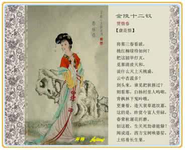 精美flash音画欣赏 【精美音画】红楼梦诗词