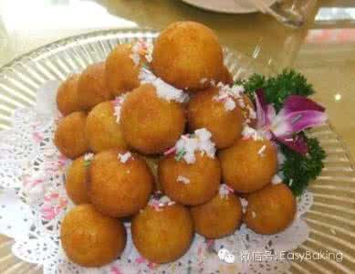 酥脆芝麻球 【烘焙糕点】金黄酥脆的芝麻球