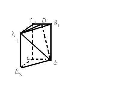 如图三棱柱abca1b1c1 如图三棱柱abca1b1c1 如图，在△ABC中，∠B=46°，∠C=54°