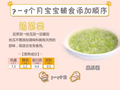 宝宝辅食做法大全图解 【图解】4—12个月宝宝辅食添加顺序