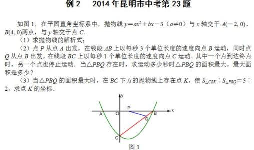 中考数学压轴解题思路 中考压轴题解题技巧 中考数学二次函数压轴题解题思路