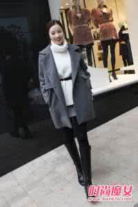 长款小香风外套搭配 适合OL上班清新小香风搭配