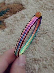 端午节彩色绳子 端午彩色手绳