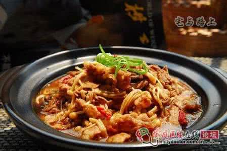 金针菇肥牛 热辣的港式招牌菜--一品肥牛金针煲【厨屋飘香】