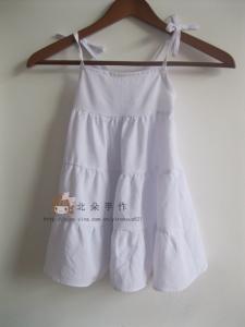 宝宝吊带裙裁剪图 《北朵》宝宝的吊带塔裙~(裁剪图)_北朵1