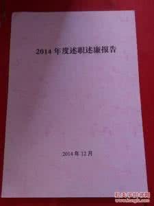 2014年度述职述廉报告 2014年度个人述职述廉报告