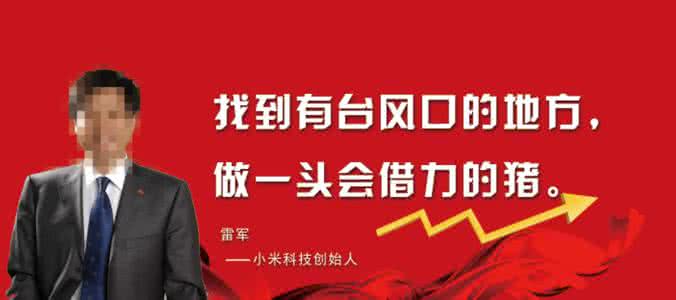 雷军语录只有风口猪 雷军的名言