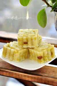 美味米糕 【一款健康美味的节日糕点】翡翠米糕