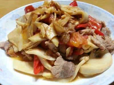 杏鲍菇炒肉的家常做法 胞 杏鲍菇炒肉的做法,杏鲍菇炒肉怎么做好吃,杏鲍菇炒肉的家常做法
