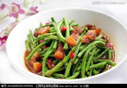 长豆角烧肉的家常做法 豆角烧肉