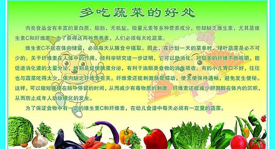 蔬菜对幼儿的好处 幼儿多吃蔬菜的好处
