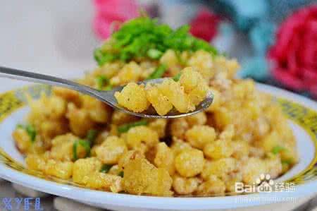 蟹黄玉米粒的做法 蟹黄玉米的做法