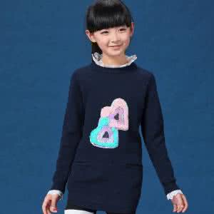 童装背带裙 【童装系列】玫红毛线背带裙（适合3岁左右女童）