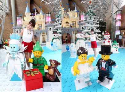 乐高lego lego 香港 朗豪坊 香港首个LEGO 白色圣诞主题装置 乐高 专业认证大师团队精心打造朗豪坊x LEGO 白色圣诞11月16日梦幻揭幕