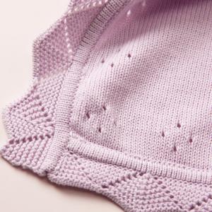 针织儿童帽 针织：婴幼儿软毯