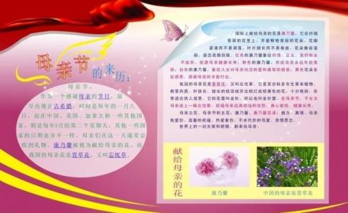 母亲节的来历和意义 母亲节的来历和意义 母亲节的来历和意义详解