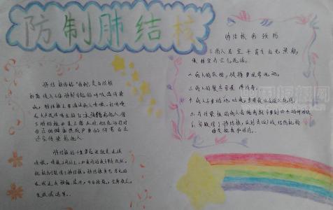 防治肺结核手抄报大全 预防肺结核手抄报内容资料大全