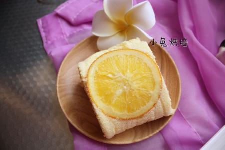 橙子蛋糕 橙子蛋糕甜蜜过感恩
