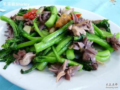 菜心炒鸡杂 【菜心鸡杂】视频