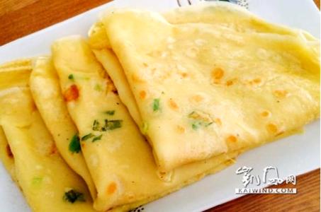 上班族快手早餐 上班族快手早餐 鸡蛋葱花软饼