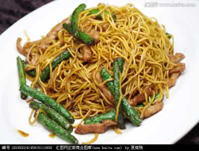 四季豆焖面 【原】四季豆焖面