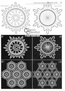 钩针六角花衣视频 经典六角花钩针图解 火花----经典六角衣  