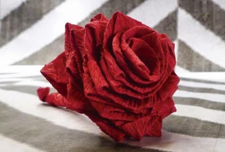 围巾里的秘密 用围巾来提升你的心情----“甜密的玫瑰”