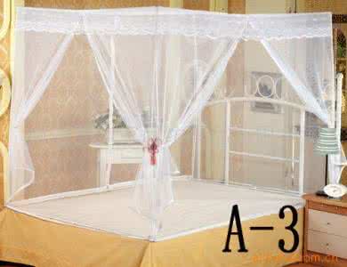方形蚊帐安装示意图 方形蚊帐安装示意图 方形蚊帐的安装 现代家具床小知识