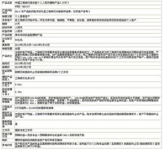 工商银行理财产品 工商银行理财产品 工商银行理财产品摘要