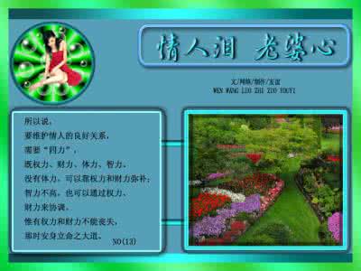 情人泪 情人泪___老婆心〖情感图文〗