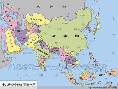公元四世纪希腊地图 公元一至二十世纪亚洲各国地图